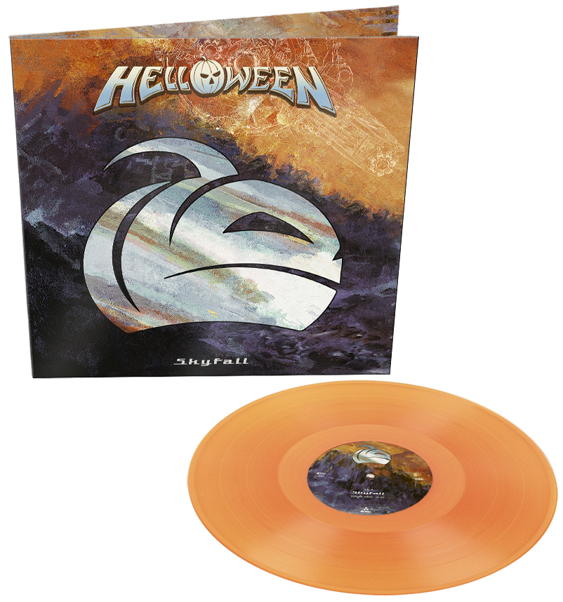 Singel  av Helloween - Skyfall -  - orange