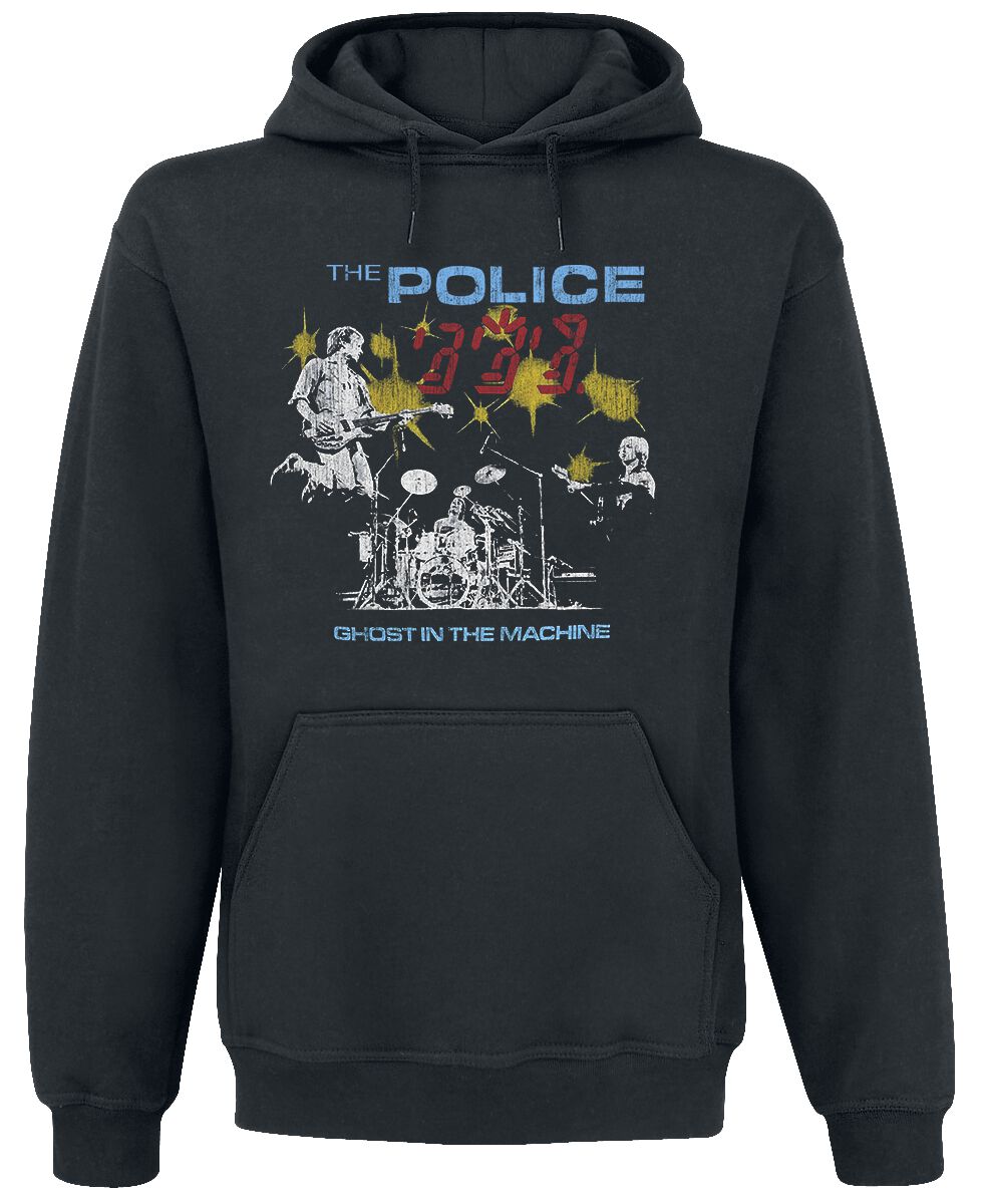 The Police Ghost In The Machine Kapuzenpullover schwarz