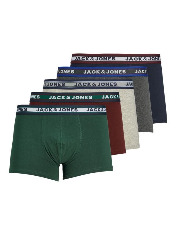Bokserki  z Jack & Jones - JACOLIVER TRUNKS 5-PACK NOOS - Mężczyźni - wielokolorowy
