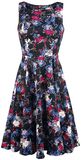 Black Dahlia Floral Evening Dress, H&R London, Mittellanges Kleid