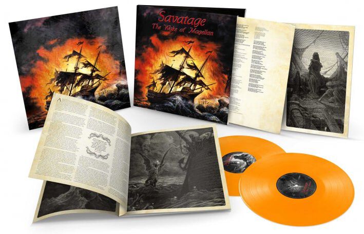 Savatage The wake of Magellan LP orange