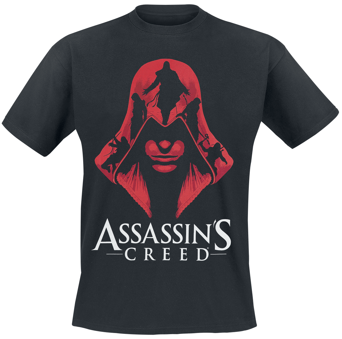Assassin`s Creed - Silhouetten - T-Shirt - schwarz - EMP Exklusiv!
