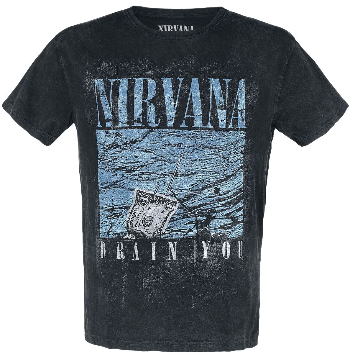 Drain You T-Shirt schwarz von Nirvana