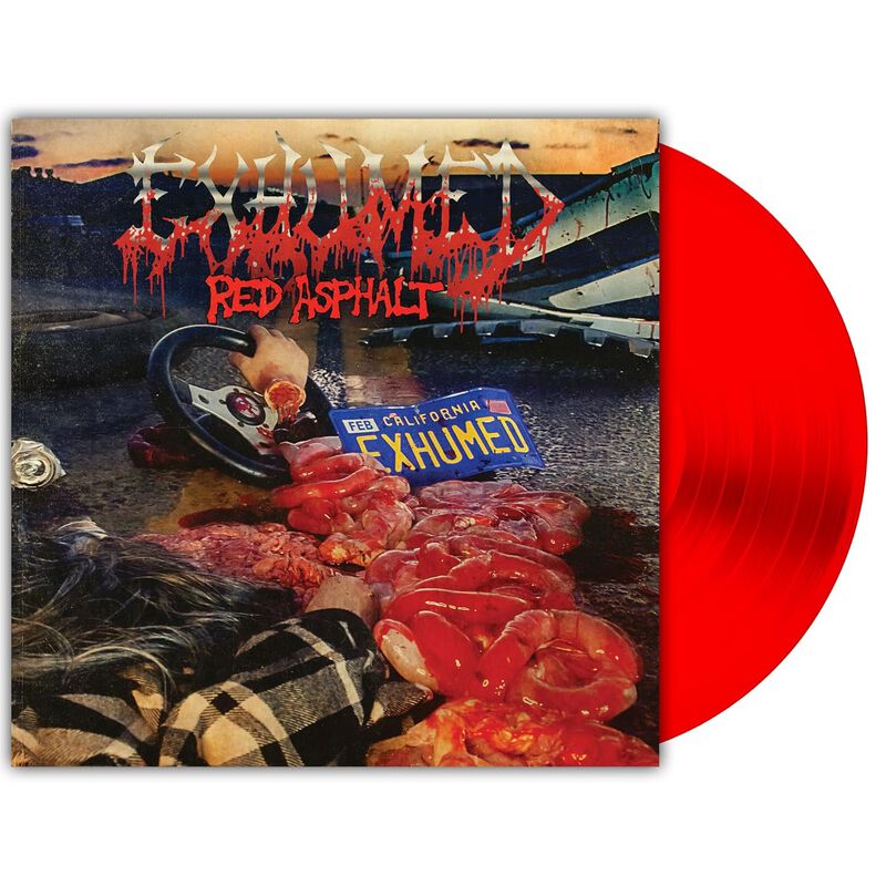Red Asphalt von Exhumed - LP (Coloured, Limited Edition, Standard)