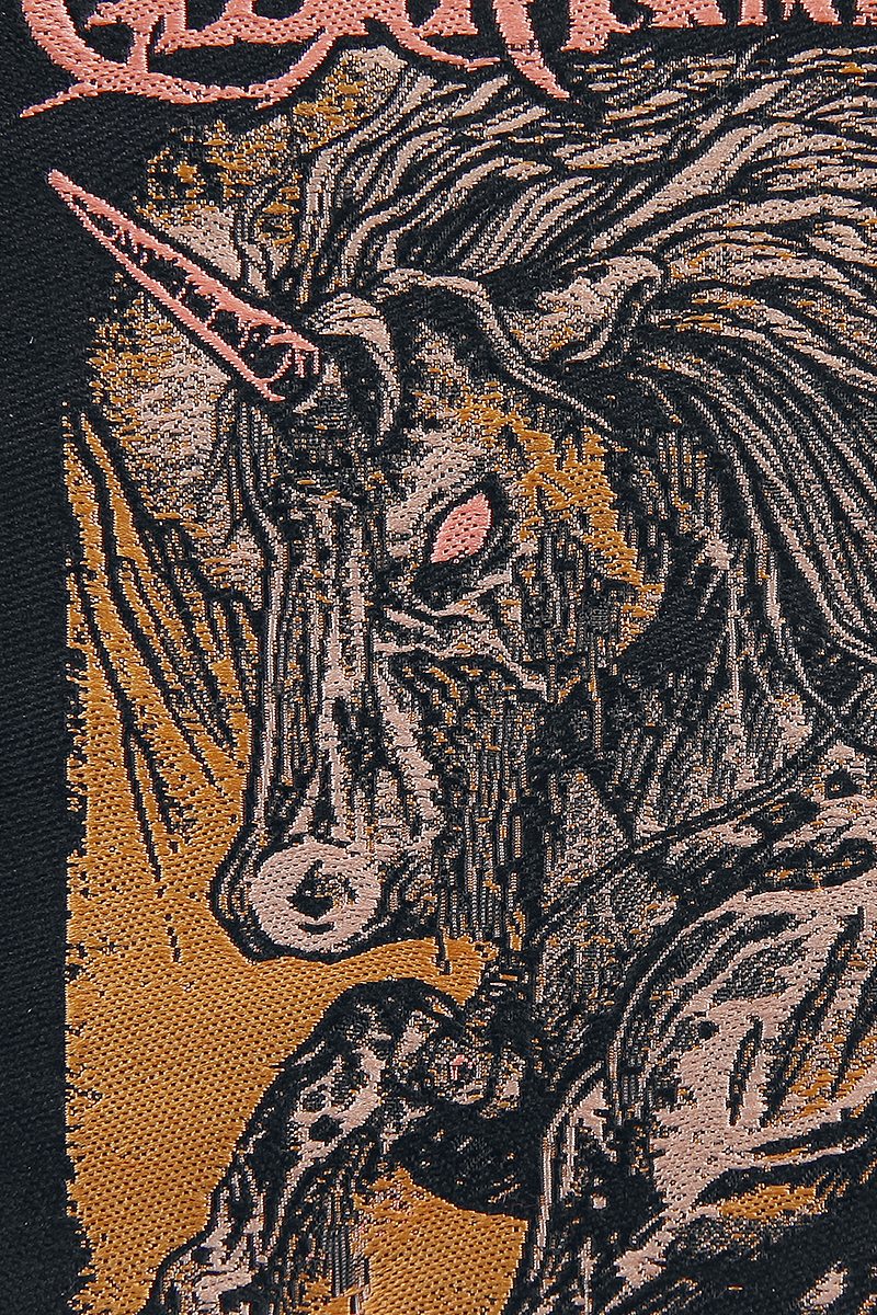 Gloryhammer Zombie Unicorn Patch multicolor