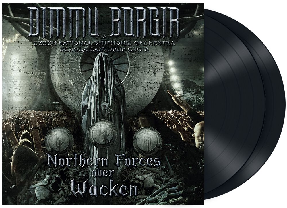Levně Dimmu Borgir Northern forces over Wacken 2-LP černá