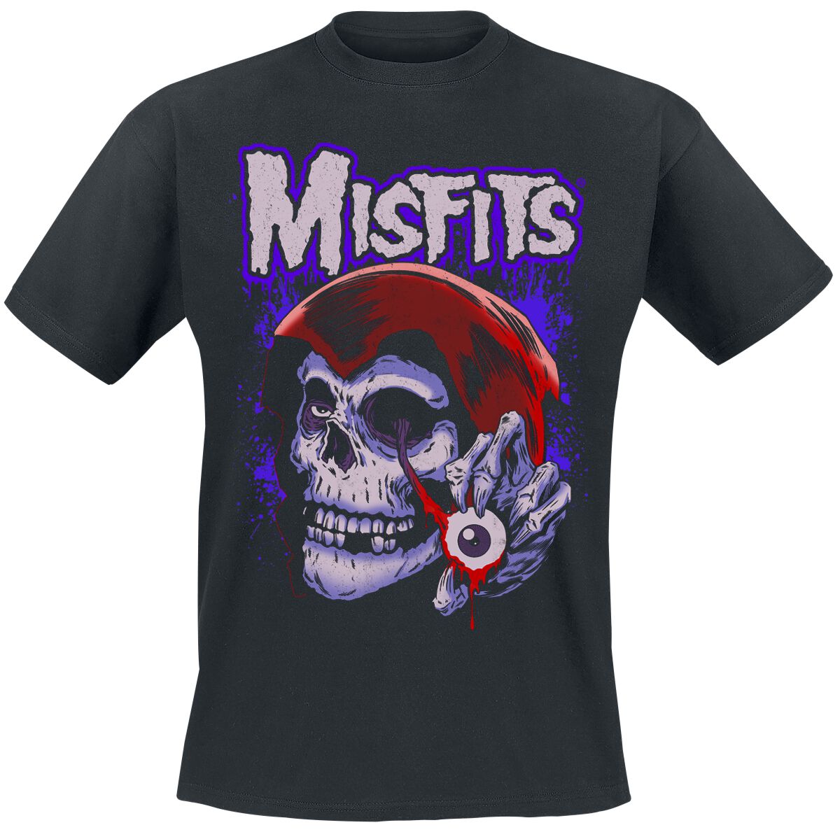 T-Shirt Manches courtes  de Misfits - Evil Eye - S à 5XL - pour Homme - noir