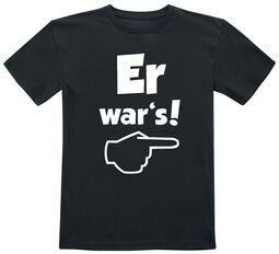 Kids - Er war's!, Sprüche, T-Shirt