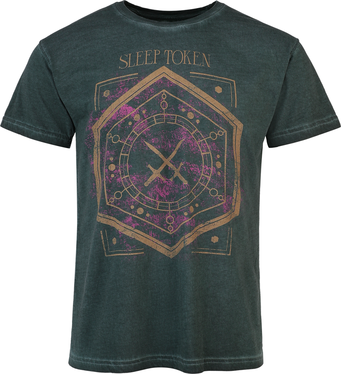 T-shirt  van Sleep Token - House Veridian - Mannen - groen