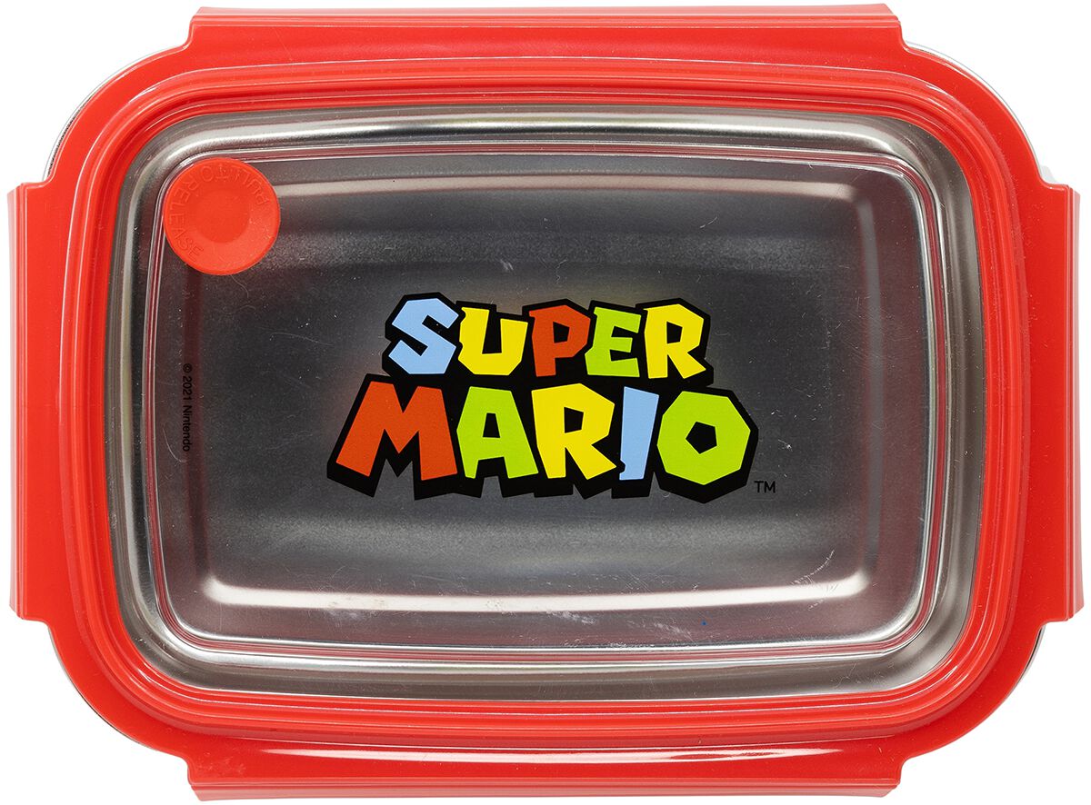 Image of Super Mario Super Mario Logo Brotdose Standard