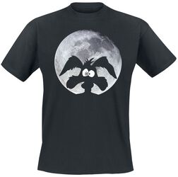 Coyote - Moonlight, Looney Tunes, T-Shirt