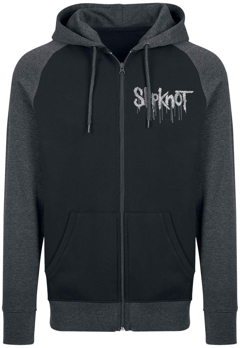 Slipknot - All Out Life Skeleton - Hooded zip - black-greying image