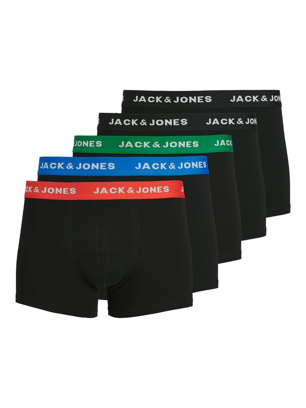 Jack & Jones Boxers - JACHUEY TRUNKS 5 PACK NOOS - voor Mannen - meerkleurig