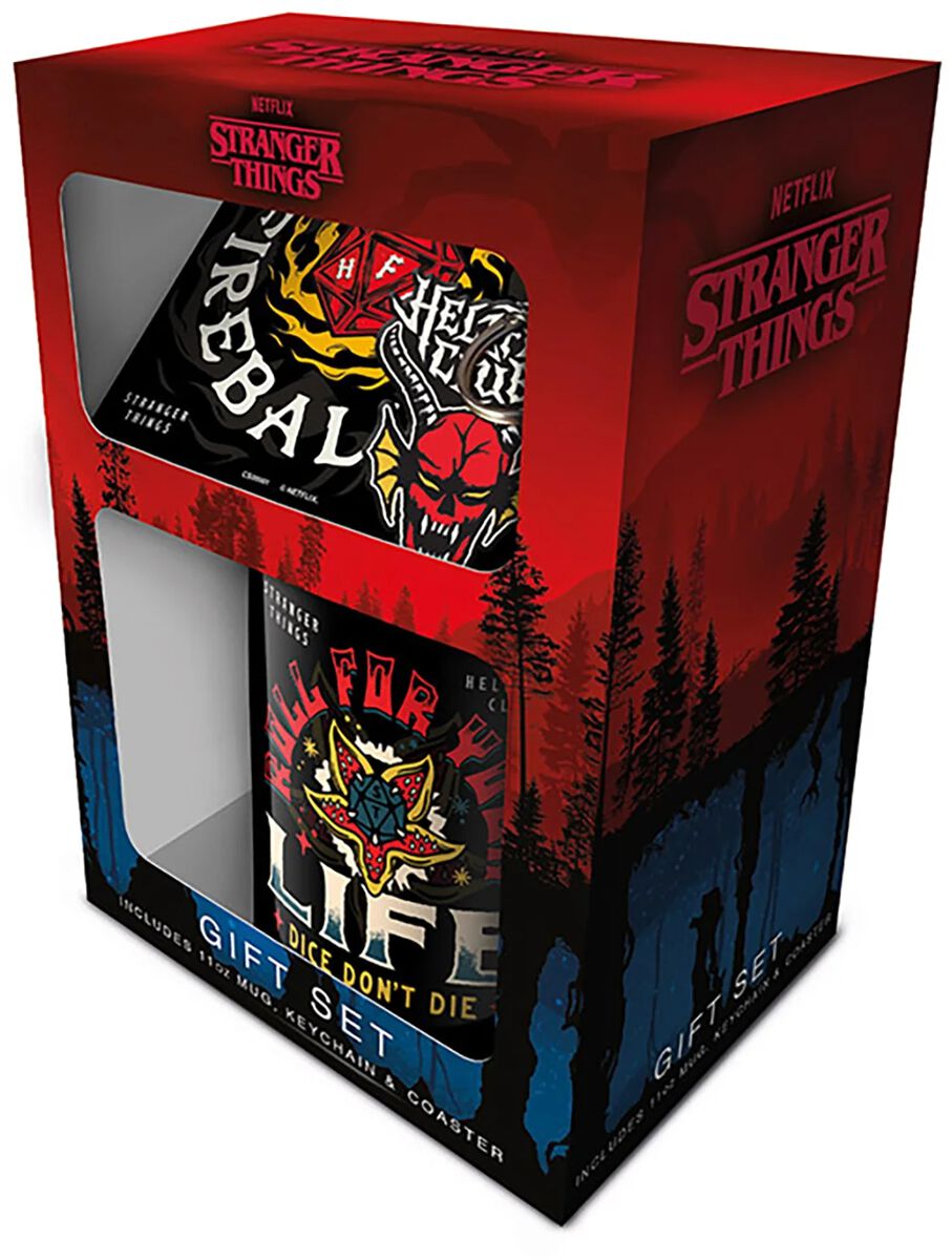 Stranger Things Hellfire Club - Geschenk-Set Fanpaket multicolor