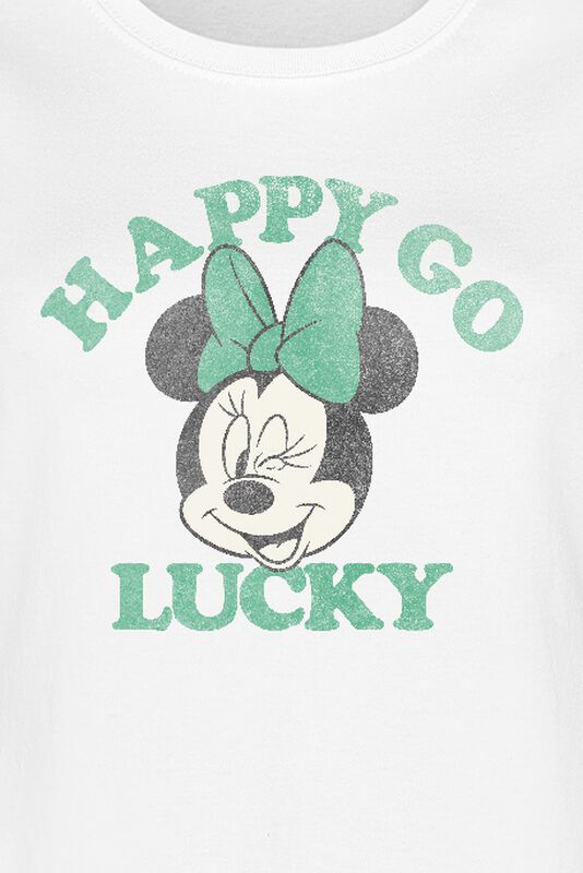 Frauen Bekleidung Lucky Minnie | Micky Maus T-Shirt