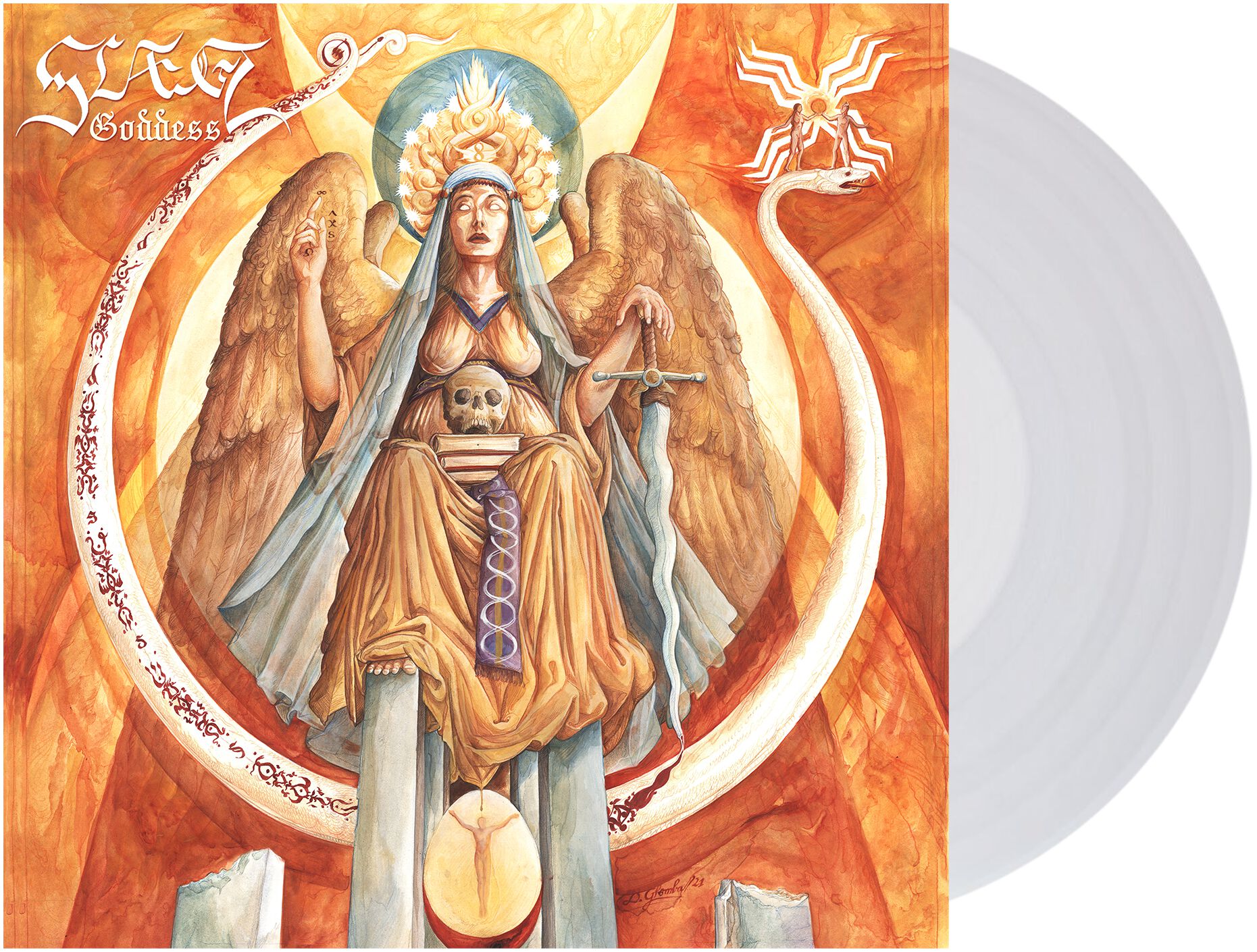 Slaegt Goddess LP coloured