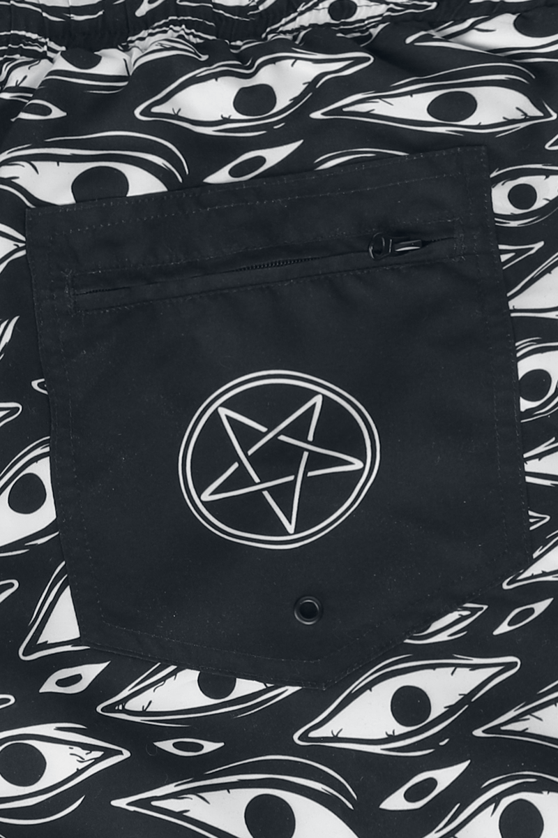 Thumbnail - Gothicana by EMP The Void Badeshort schwarz in L