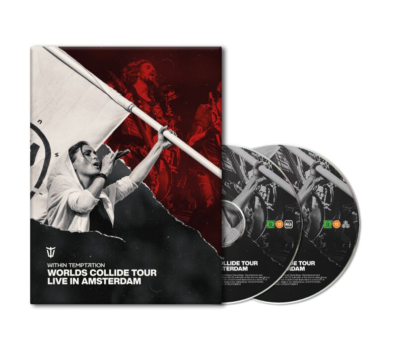 Within Temptation Worlds Collide Tour - Live in Amsterdam Blu-Ray multicolor