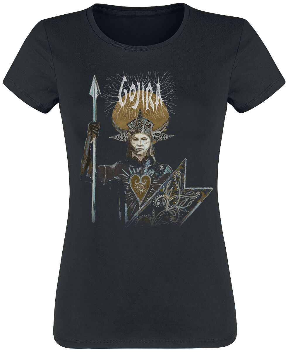 Image of Gojira Knight Night Girl-Shirt schwarz
