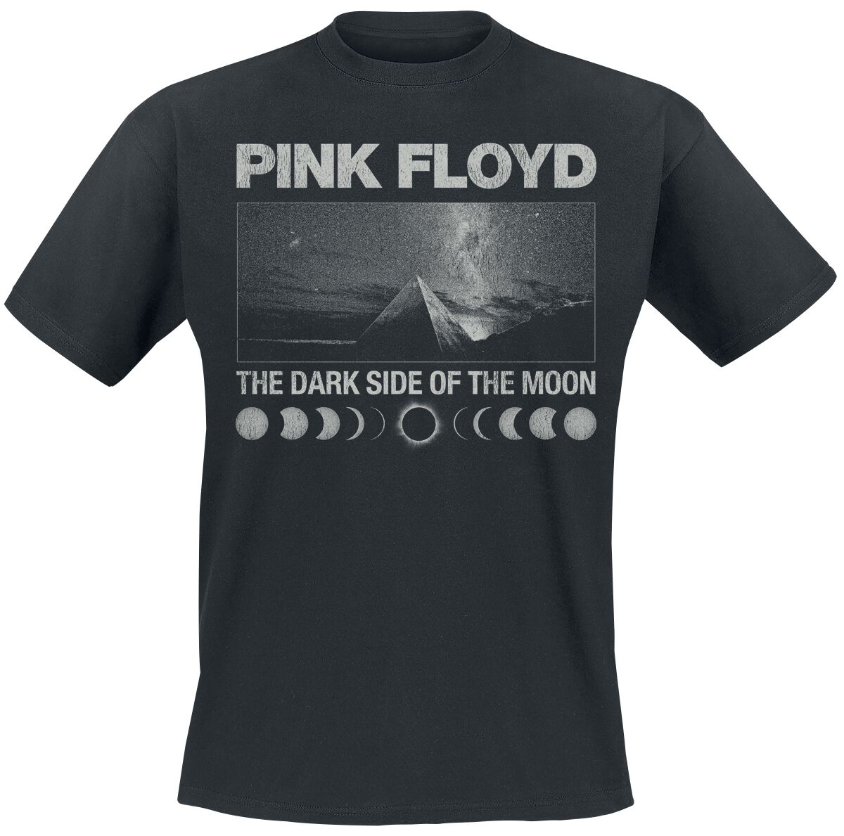 Pink Floyd Vintage Poster T-Shirt schwarz in 3XL
