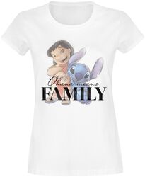 Disney 100 - Ohana Means Family, Lilo & Stitch, T-Shirt
