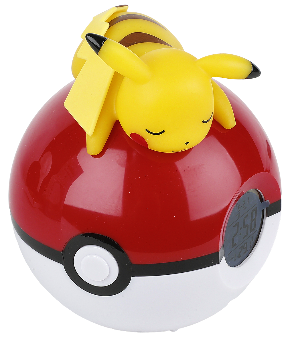 Pokémon Teknofun - liegender Pikachu Wecker multicolor