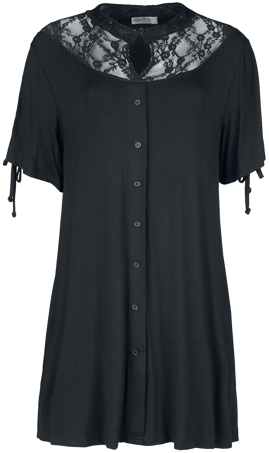 Robe courte Gothic de Innocent - Robe Joni - M - pour Femme - noir