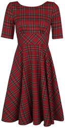 Irvine 50s Dress, Hell Bunny, Mittellanges Kleid