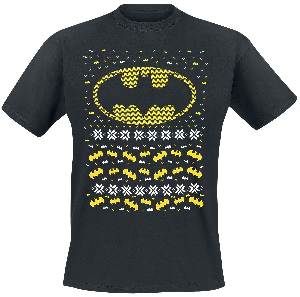 Batman Merry Christman T-Shirt black