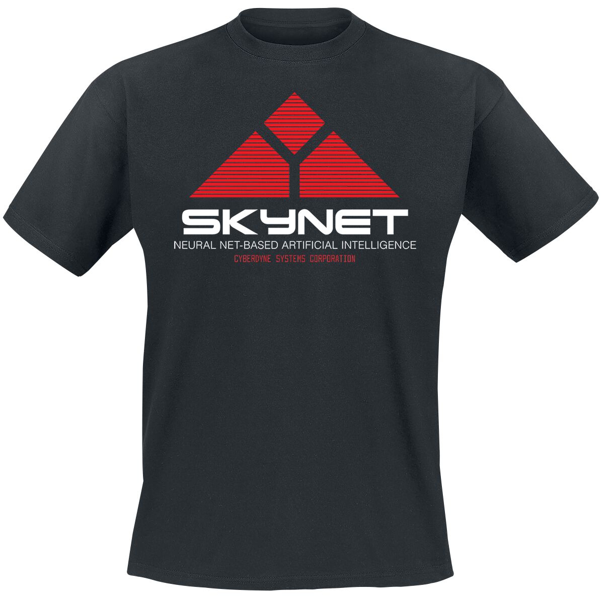 Terminator T-Shirt - Skynet - S bis XXL - für Männer - Größe S - schwarz  - Lizenzierter Fanartikel