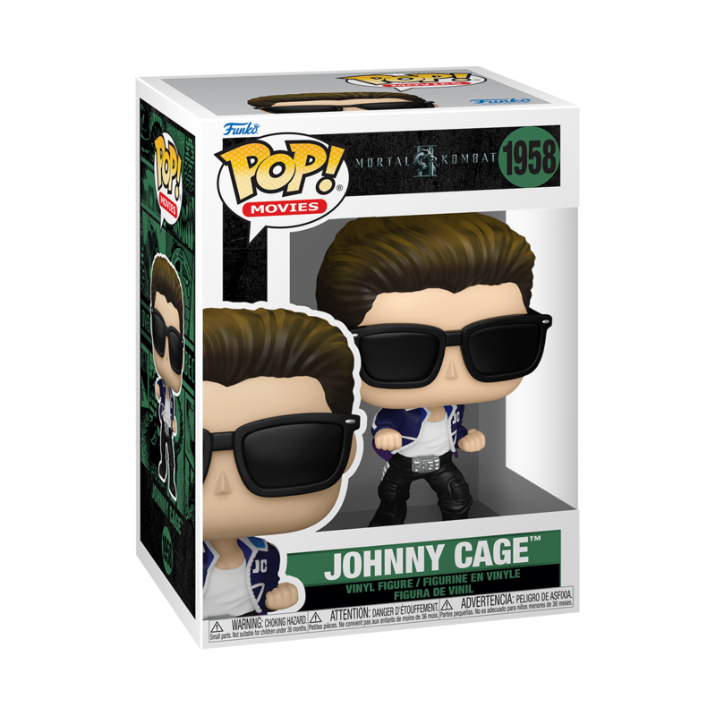 Mortal Kombat  Funko Pop! - Johnny Cage Vinyl Figurine 1958 -
