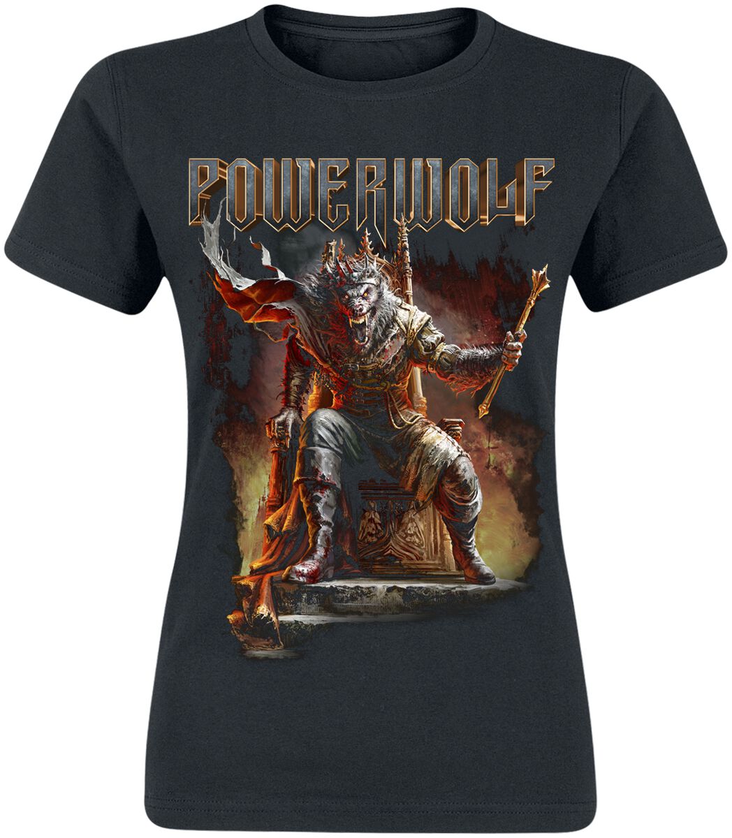 Powerwolf Wake Up The Wicked T-Shirt schwarz in S