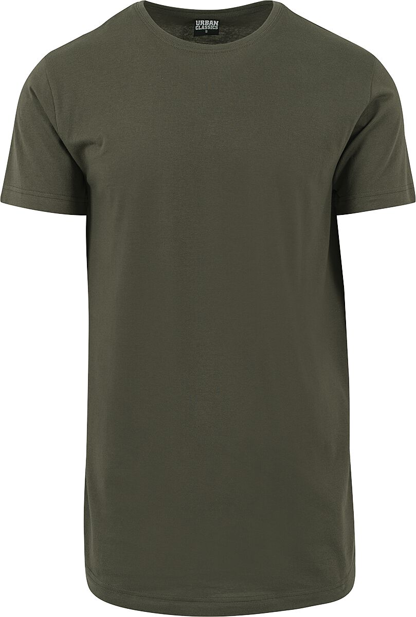 Urban Classics Shaped Long Tee T-Shirt olive