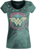 Vintage Logo, Wonder Woman, T-Shirt