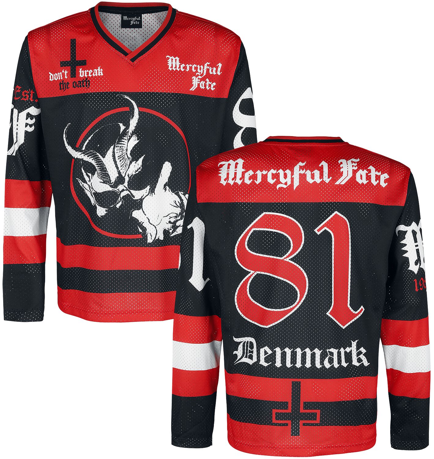 Mercyful Fate Logo Trikot multicolor Mercyful Fate Logo Trikot multicolor
