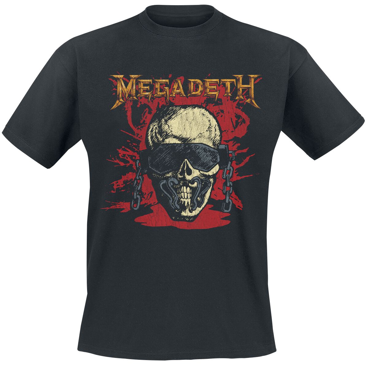 Megadeth Peace Sells Vic Sketch T-Shirt black