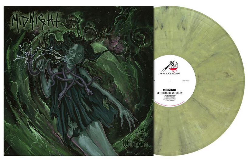 Image of Midnight Let there be witchery LP farbig