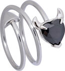 Devil Heart, Steel Basicline®, Ring