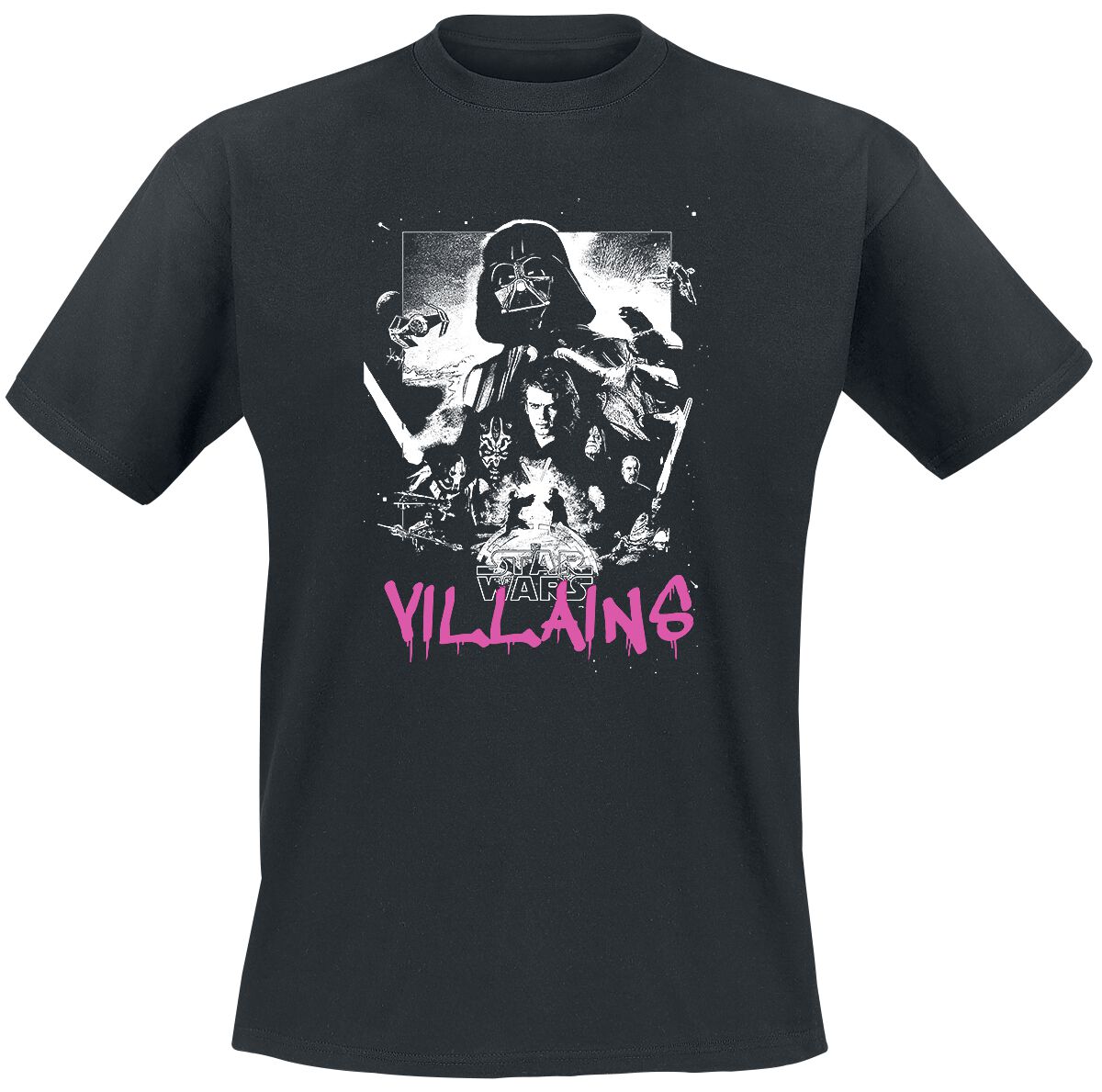 Star Wars Villains - Tag T-Shirt black