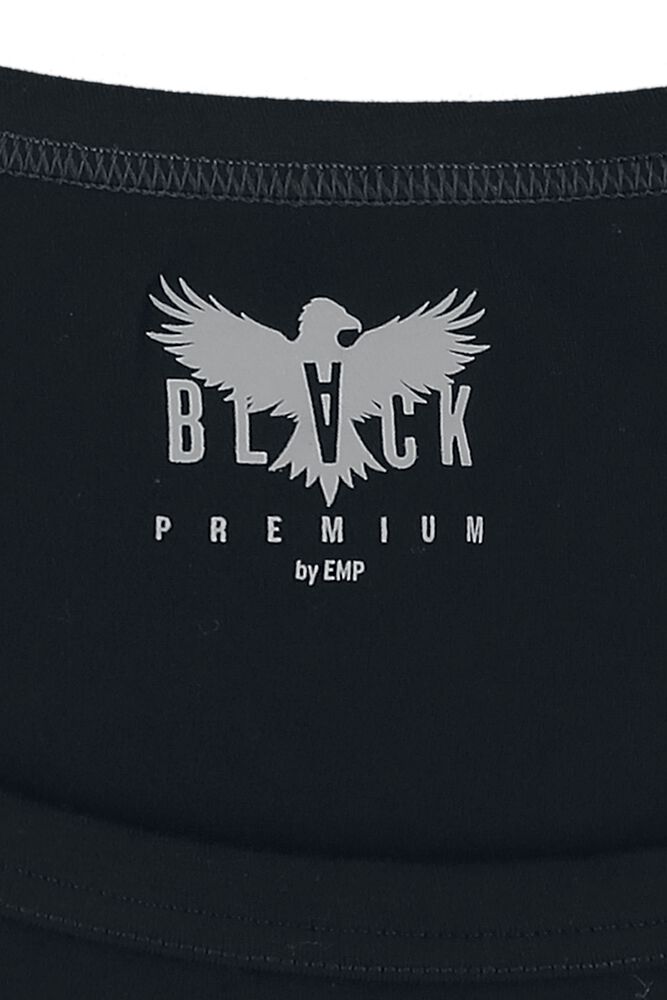 Black Premium by EMP When The Heart Rules The Mind T-shirt bordeaux-zwart 3XL