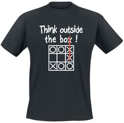 Think Outside The Box, Sprüche, T-Shirt