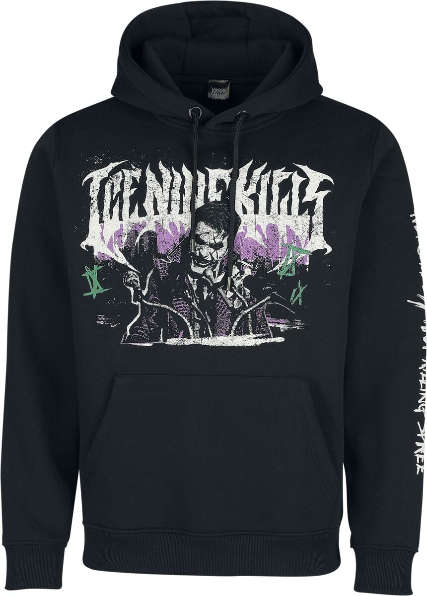 Felpa con cappuccio  di Ice Nine Kills - Joker Punk - S a XXL - Uomo - nero
