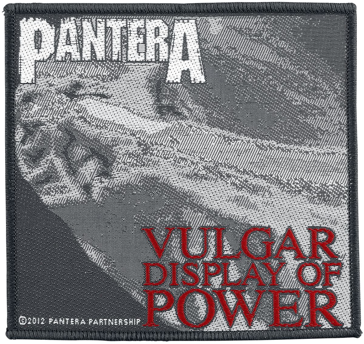 Levně Pantera Vulgar Display Of Power nášivka vícebarevný