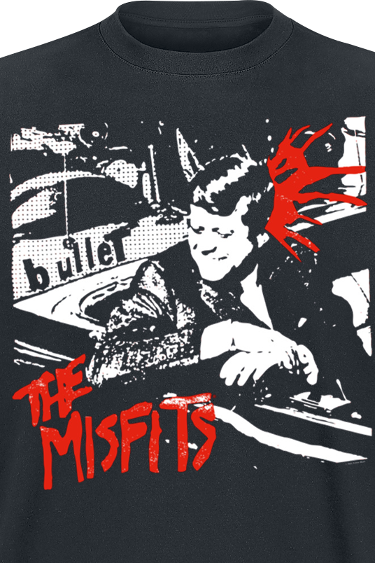 Misfits JFK T-Shirt schwarz