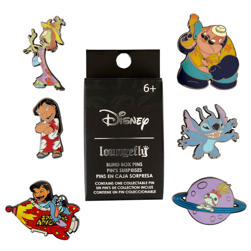 Lilo & Stitch - Anime Pin - Loungefly - Mystery Blind Pin - för None - flerfärgad