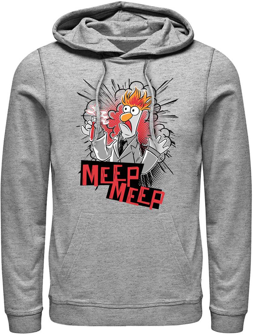 The Muppet Show Beaker - Meep Meep! Hooded sweater grey