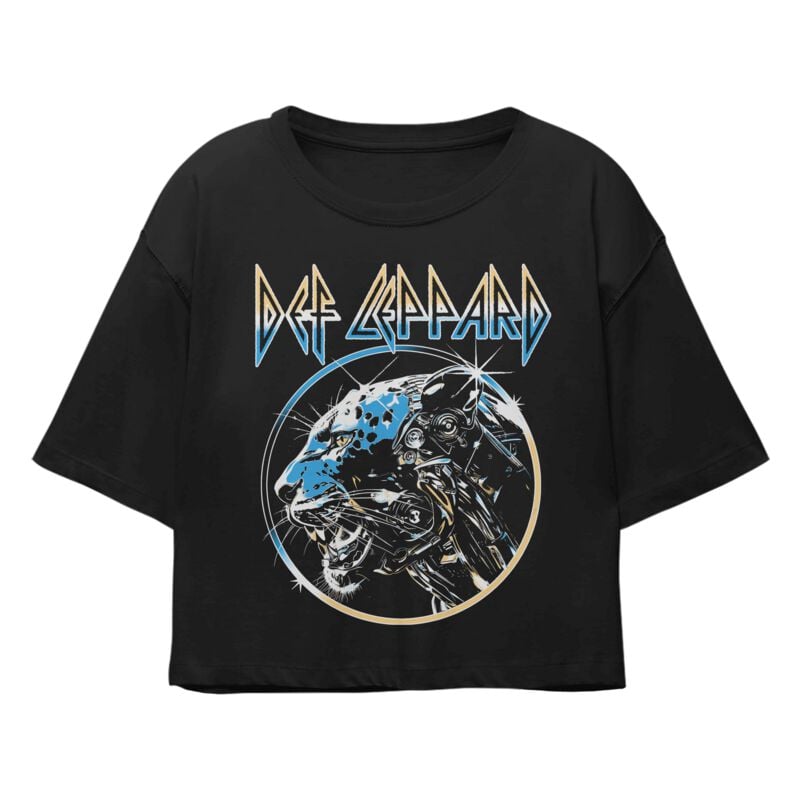 0199957159333 - Mech Leopard T-Shirt schwarz in XXL