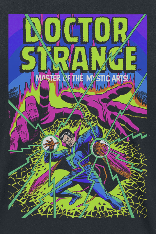 Doctor Strange Master Of The Mystic Arts! T-Shirt schwarz