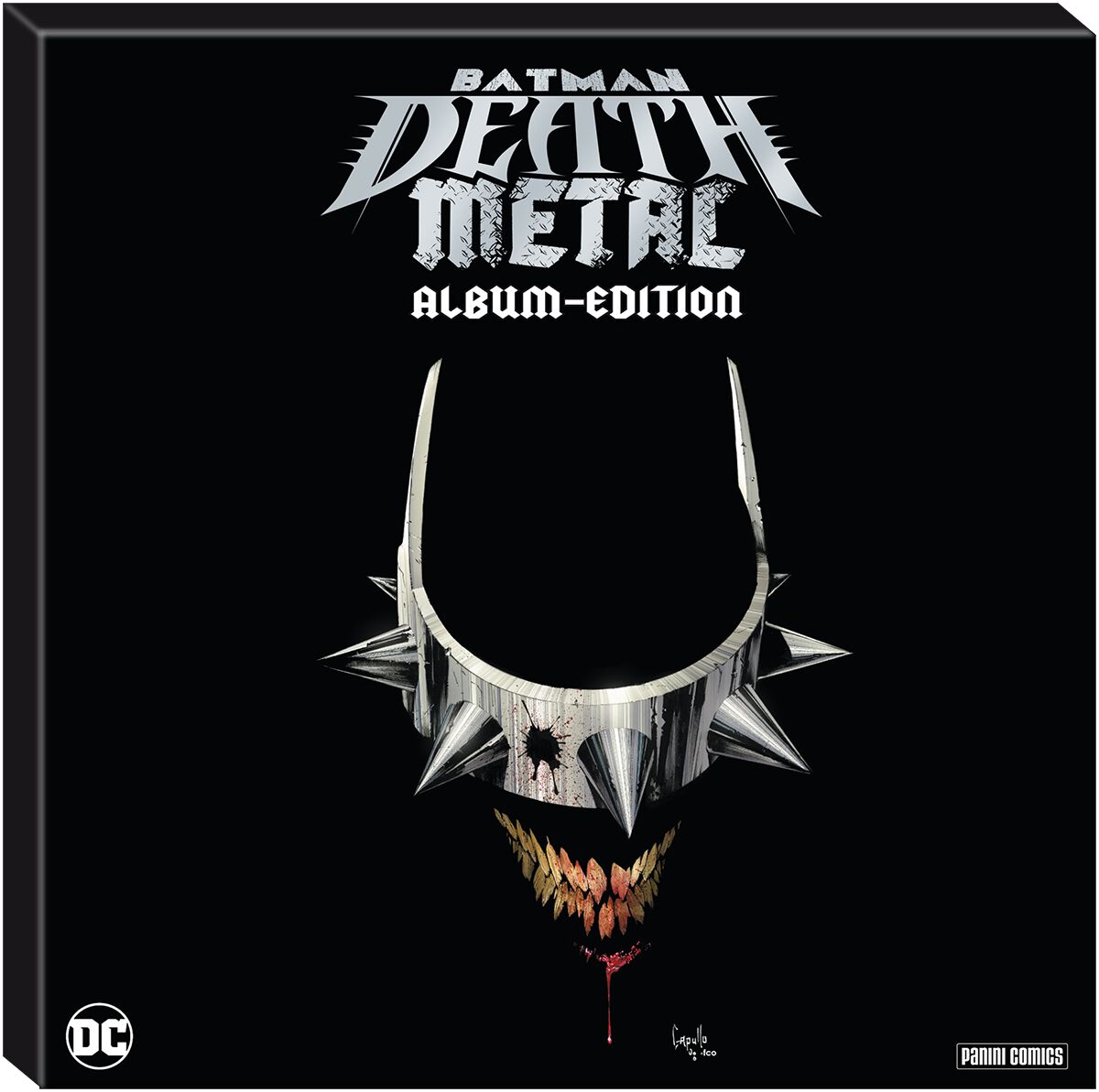 Batman - DC Comics Comic - Death Metal - Album Edition (Band Deluxe Edition)   - EMP exklusives Merchandise!