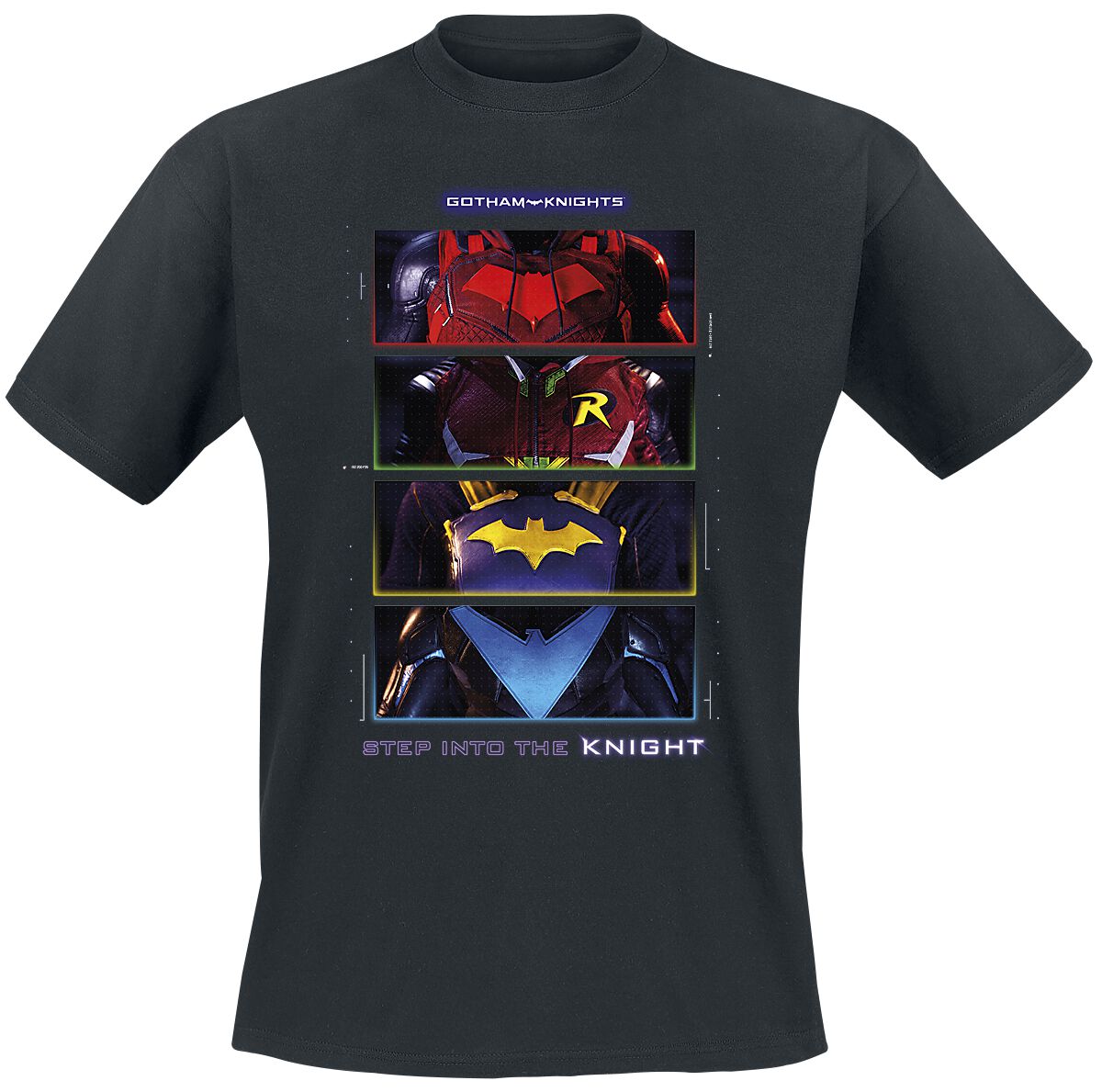 Batman Gotham Knights - Step Into The Knight T-Shirt black